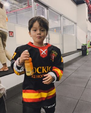 Kevin Dockry Instagram - It’s begun! I’ve been looking forward to this day for a while.  The day every dad waits for.  Introducing your childhood hobbies to your kids and making my Minnesota roots proud! Win win.