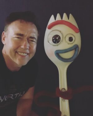 Kevin Durand Instagram - I did a VFX scan today @gentle_giant_burbank Thank you to #JulieVanRoman for introducing me to all these new friends I met today☺️ #KingdomofthePlanetoftheApes