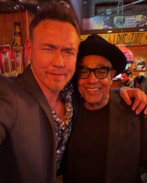 Kevin Durand Instagram - @abigailthemovie Premiere last night. I love this film so much. I love these people even more. Go see this film in theaters on Friday everywhere!!!

Stylist @sandradurand23 
Groomer @mnmachado 🙏🙏🙏🙏