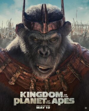 Kevin Durand Instagram - As a kid, I used to beg Mom to put The O.G. Planet of the Apes on TV. She would be reluctant because it would make me tear up and hide behind the couch whilst watching it☺️ Now it’s my turn to make you hide behind the couch😉 All Hail Proximus Cesar. Bend a knee…Or else. #KingdomOfThePlanetOfTheAPES is coming to theaters May 10th! @apesmovies #SoProudofthisOne