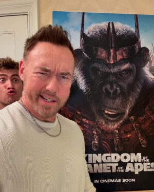 Kevin Durand Instagram - Thank you London🙏 What a time we had! @apesmovies #kingdomoftheplanetoftheapes