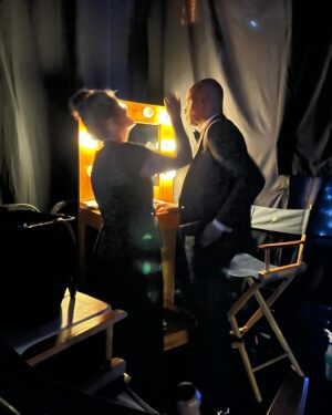 Kevin Frazier Instagram - #emmys #backstage