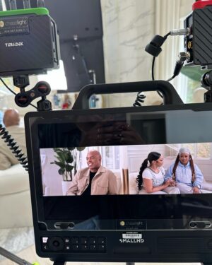 Kevin Frazier Instagram - These two ❤️! @sosobrat didn’t know it but she was made to be a mama. Loved seeing her in her element and that NURSERY 🤯But I was also excited to get to sit with @darealbbjudy and soak up some knowledge. She has built an empire and an incredible brand. Never overlook the genius of our female entrepreneurs and never stop learning!!! Show hits November 30!