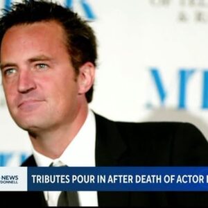Kevin Frazier Instagram - Tributes continue to pour in for actor Matthew Perry, best known for the long-running sitcom “Friends,” who died at the age of 54 on Saturday.