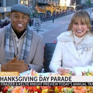 Kevin Frazier Instagram - More than one million spectators are expected to watch the 97th Annual Thanksgiving Day Parade in New York City today.

@keltie and @kevinfrazier share what they are looking forward to seeing — including a special performance by Keltie herself.