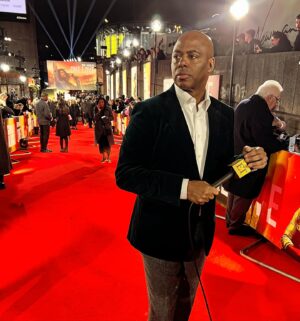 Kevin Frazier Instagram - Velvet Jones… #London #BobMarleyOneLove 

Met legendary designer #OswaldBoateng 

And HipHollywood was in the house … it was a good night!