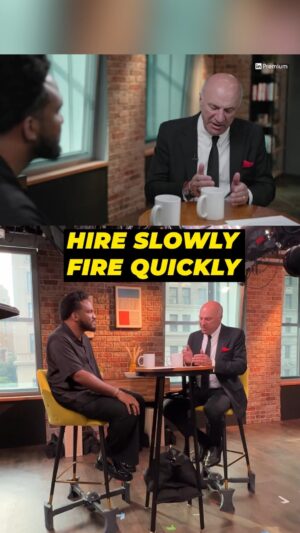 Kevin O'Leary Instagram - Before locking in your next executive, I’ve realized that probationary period is important and that’s saved me millions. It’s all about finding the right fit, without the risk.