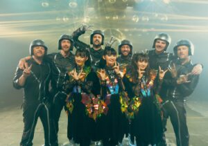 Kevin Ratajczak Instagram - 🪩„RATATATA” is OUT NOW!🪩
Check out @babymetal_official ‘s and our new music video on youtube, stream it on all platforms and play it as loud as you can!🖤🤘🏻
Link is in my bio!
#electriccallboy #babymetal #releaseday
#musicvideo #RATATATA