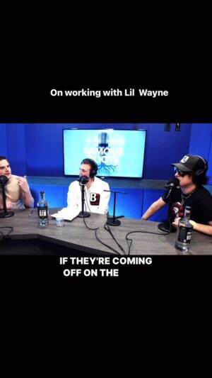 Kevin Rudolf Instagram - One of my favorite people to work with. Shoutout @famous_roots for having me on
.
.
.
.
.
.
.
#lilwayne #podcast #reels #reelsinstagram #producer #studio