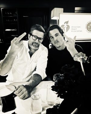 Kevin Zegers Instagram - Proud to support the @american_heart and @d.ham3 . 

@geoffmstults
