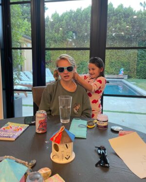 Kevin Zegers Instagram - Auntie Britt Britt came to play.