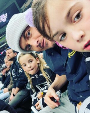 Kevin Zegers Instagram - First ever Kings game.