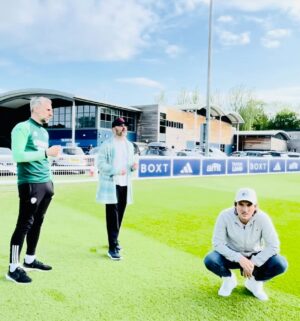 Kevin Zegers Instagram - Trip of a lifetime. 
Thank you @schwartzbergandrew for being the greatest friend and host. I’m a @leedsunited fan for life, now. @leedsunited