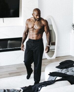 Khalil Rountree Jr. Instagram - Big Thanks to @tenthousand.cc for stopping by my house to feature me in this series. You can visit their website and pick up some of my favorite pieces if you’re looking for stylish comfort. I believe my discount code is KHALIL15 so drop that at the checkout for a bit of savings. @coltontisch and @andrewshelley_ you guys are always welcomed back. 🫡