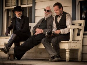 Kiefer Sutherland Instagram - A friend of mine sent me these photographs of my father and I and friends working together on a film just outside of Calgary. Happy Canada Day. 🇨🇦