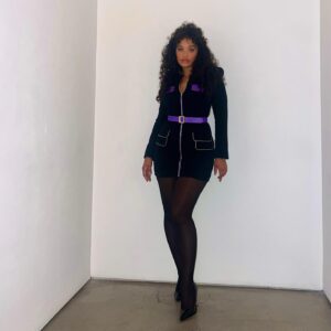 Kiersey Clemons Instagram - Secretary in a sterile work environment.