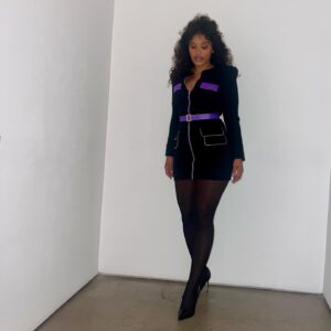 Kiersey Clemons Instagram - Secretary in a sterile work environment.