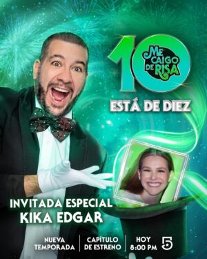 Kika Edgar Instagram - Hoy es viernes y #MeDesveloCon @kikaedgar y toda a familia disfuncional 😎👌 La mejor fiesta de la semana es aquí 🥳

#MeCaigoDeRisa, de lunes a viernes a las 8:00 p. m. MEX por @micanalcinco