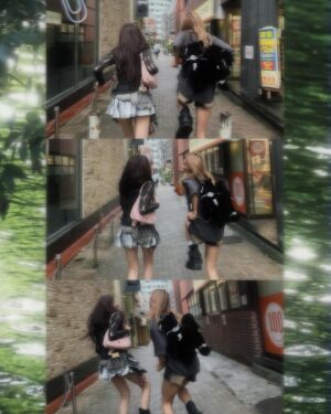 Kim Nam-joo Instagram - Bestie trip 👒🖤👯‍♀️☂️