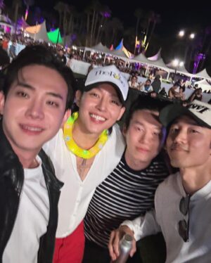 Kim Woo-sung Instagram - #rosechella