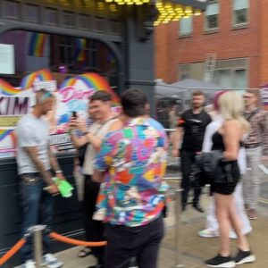 Kim Woodburn Instagram - Viaduct Showbar Leeds Pride.