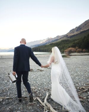 Kimberley Crossman Instagram - 📍3 months married today ❤️ 

I love you @the__tomwalsh 

@jonnyscottphoto 
@heliglenorchy