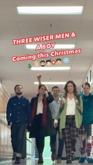 Kimberley Sustad Instagram - We’re not there yet, but this might hold you over ;) 🎄🫠

3 WISE MEN & A BABY ‘EXTENDED CUT’ 
👱🏻‍♂️🧔🏻‍♂️🧑🏻‍🦱 👼🏻 🎬

Premiering SAT JULY 6th 
On @hallmarkchannel 

THREE WISER MEN & A BOY 
👱🏻‍♂️🧔🏻‍♂️🧑🏻‍🦱 👦🏻

Coming this holiday season…✨🎄