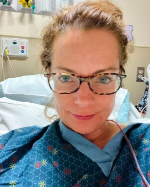 Kimberly Williams-Paisley Instagram - I’ve been going through a thing. 

Almost two years ago I lost my voice on stage at my Alzheimer’s event in Nashville. It was embarrassing & scary & it never quite came back. It’s been a challenging couple of years, but we finally got to the bottom of it. I have damage to my laryngeal nerve. I tried everything I could to heal it (so thank you but please don’t give me any tips!). I was finally able to have surgery this week at @vanderbilthealth with expert surgeons, & it is sounding so much better!! I have a badass scar that’s smiling at me across my neck. (Swipe for the drawing my brother made on top of the image if you can handle it. 😂😳)

I haven’t wanted to share about this much until now because it felt too vulnerable. I took for granted my ability to “use my voice” before—for my career, for a good cause, for a timely joke, for SELF-EXPRESSION, for a loud dinner party. Instead, I’ve been the quietest in the room. I’ve felt meek. New people I’ve met thought I was a shy or reserved person. I’ve felt trapped in my body. 

I’ve been through shame & self-loathing, all kinds of training, breathing techniques, & braces & healing & laughing & crying & explaining. I’ve met many amazing helpers along the way who’ve become amazing friends & I’m feeling SO GRATEFUL.

I was awake for the three hour laryngoplasty to plump up my paralyzed vocal cord so it hits the other one (She’s so happy not to be doing all the work by herself anymore. She was EXHAUSTED). I watched a lot of it on a video screen above my head as it happened and all I can say is MODERN MEDICINE IS MIRACULOUS. 

THE OTHER GOOD NEWS: In the last two years, I’ve found power in using my voice in new ways. I’ve healed old emotional wounds. I’ve learned the strength & beauty of silence. I’ve become a serious meditator. I’m deadlifting over a hundred pounds. I’m taking better care of my body. I’m managing stress. I’m dissolving shame. I’m feeling more whole, empowered & joyful. 

As I learned from a recent @katecbowler podcast, if you’re going through hell, don’t come out empty-handed. Was losing my voice worth it? Mm, not exactly. Was it worthless? Not for a second. 
 
xo