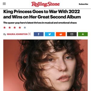 King Princess Instagram - HOLD ON BABY IS OUT and I simply don’t have the words for how happy I am THANK YOU ALL SO MUCH