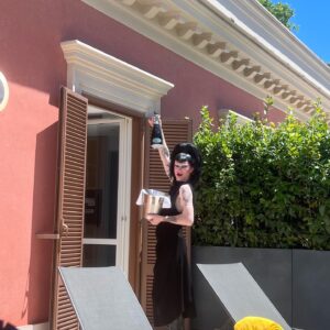 King Princess Instagram - got asked to be resident homosexual at Rome pride and obviously I said yeah. Thank gorgeous Italians for making us feel welcome.