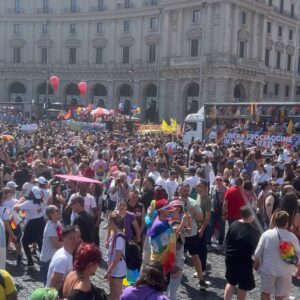 King Princess Instagram - got asked to be resident homosexual at Rome pride and obviously I said yeah. Thank gorgeous Italians for making us feel welcome.