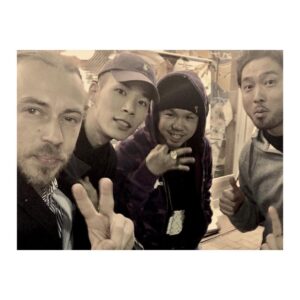Kirill Tolmatsky Instagram - Soon we gonna change the game big time! Фото с моими друзьями из Токио, слева на право @tyorio91 @rihitokyo и Shuzo (Трек с Shuzo можно послушать на альбоме MXXXIII из серии #дециллион называется Ocean of Delight, ещё несколько треков в процессе.) Russia - Japan connection! Respect the culture! #detslakaletruk #juzeppejostko #mxxxiii #japan #russianrap #japaneserap #rastamafia #worldwide #connections #respectthegame & #seeyouatthetop