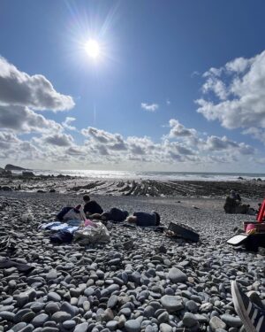 Kirstie Allsopp Instagram - We bought Meadowgate as a ruin just before Oscar was born, 16 years ago, for almost as long we’ve spent every August Bank Holiday here with many friends & their kids. 
This is where many of them had their first taste of independence, walking to the beach alone or going rock pooling and returning safely with their treasures, this year there are only 5 kids with us, and they aren’t really kids at all, the others are working, travelling or studying, living independently as they should be. It is our job to raise our children to leave the nest, the enormous cost of nests aside 🙄. 
I knew that we were becoming a more risk averse culture in the U.K. and the US. My time is Switzerland has taught me a lot there, as in Japan, children walk to school alone and are encouraged to learn early to be self sufficient, and trusted to make sensible choices. I knew that wasn’t happening as much at home and I was interested by the walk of @jonathanhaidt and others who see a link between less freedom & trust and more mental health concerns amongst young people. 
So when I said Oscar had done what so many, many young people did after O Levels, and now after GCSEs, and gone inter railing, despite being Summer born and therefore young for his school year, I knew some people might think 🤔, but I thought his trip was inspiring, and it never occurred to me in a million years that a call from children services would be involved, it’s been a huge shock, not least for Oscar.
But I hope the silver lining to this cloud is that everyone stops & thinks about the freedoms we had as children, and ask what harm could be done, not by the freedoms, but by the restrictions and fears we are imposing on our kids.