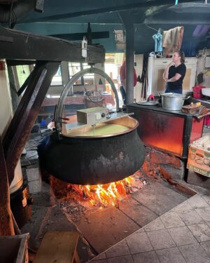Kirstie Allsopp Instagram - The sun did come out, and I went on a spectacular walk, from the top of the Wispile lift to Launensee with my friend Tess and her husband Raph @gstaad_photography, we stopped at a mountain top farm and saw the local the cheese being made which was such a treat, my pics don’t come close to capturing the extraordinary beauty of this place.
Obviously this entire post is an excuse to use this piece of music 😜🇨🇭#thesoundofmusic, but there is every chance @julieandrews has actually done this same walk as she has spent a great deal of time here.
