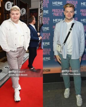 Kitty Scott-Claus Instagram - Fabulous night at @priscillatheparty press night! Can’t stop singing the songs! Toi toi toi and chookas to the cast and crew!
Also swipe through for quite the #transformationtuesday 💅🏻🙃👏🏼 May 2023- March 2024

Pictures by @gettyimages