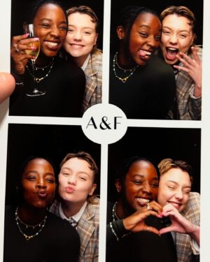 Kizzy Edgell Instagram - dancing bling party selfie play