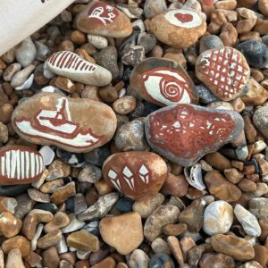 Kizzy Edgell Instagram - A Hag Stone, also known as an adder stone, is a stone that has a naturally occurring hole through it. Such stones were, and sometimes still are, believed to have magical properties. These supposedly include the ability to heal a snake bite, or see through the disguise of a witch or fairy by looking through the hole.