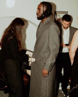 Kojey Radical Instagram - Never in 1 million years, did I think I would hear the words Kojey Radical is co hosting the fashion awards… well last night a dream came true.

I’m extremely grateful to the entire team that made this happen. Thank you to @MayaJama for being an absolute pro and reminding me i can do this! And thank you @BritishFashionCouncil, @ToniBlaze, @Studiophase & @NeiceeNeice

#FashionAwards #TFA 2023

#ad