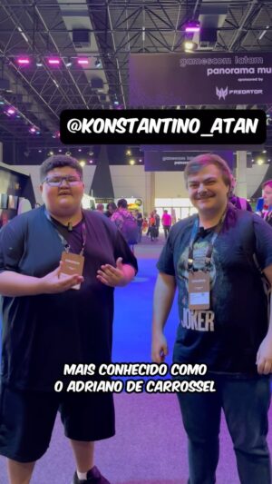 Konstantino Atanassopolus Instagram - TOP 3 JOGOS DO KONSTANTINO (ADRIANO DE CARROSSEL)