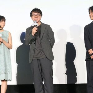 Kotaro Daigo Instagram - 『天気の子』初日舞台挨拶👏🎉
ご来場いただいた皆様、
ありがとうございました！

昨日、無事に迎えることができました。
待ちに待って待ち続けた1日です。
1人でも多くの人に、この作品が届きますように☀️🌨🌈
.
 #天気の子