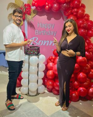 Koushani Mukherjee Instagram - Happy Birthday Star ⭐️ 
I love to celebrate you each & every day 
I wish u health success prosperity in abundance ✨♥️
You are the reason for your close ones to smile,you entertain us every single day and you know it well that you always have me to fall back upon 🤗😘
Let’s Bring In Ur Birthday with a Bang This Year 💫
Love,Luck & Light Love ♥️♥️♥️♥️🧿🧿🧿🧿 
@bonysengupta