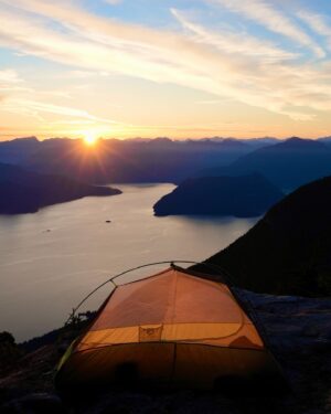 Kraig Adams Instagram - First time visiting Vancouver. Backpacking trip to hike Howe Sound Crest Trail and Panorama Ridge. Lovely time. Bugs and mosquitos tried their best to spoil my walks but not today. Awesome getting to hang with @leviallen and mountain bike with @ifhtfilms as well as record an episode for @feedingoffeachother Two videos for YouTube coming soon. Flying off to Portland to hike around Mt Hood tonight