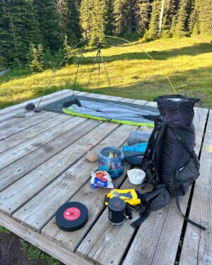 Kraig Adams Instagram - First time visiting Vancouver. Backpacking trip to hike Howe Sound Crest Trail and Panorama Ridge. Lovely time. Bugs and mosquitos tried their best to spoil my walks but not today. Awesome getting to hang with @leviallen and mountain bike with @ifhtfilms as well as record an episode for @feedingoffeachother Two videos for YouTube coming soon. Flying off to Portland to hike around Mt Hood tonight