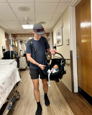 Kraig Adams Instagram - I’m a dad! Dean Aviv Adams was born this June here in NYC. The last few months have been REAL.  @mica_ba has been the best mom and wife during this all and we couldn’t be happier new parents. 

Excited to start taking Dean on walks to the park with Sasha and I in the mornings soon. Been recording a home vlog these past few months and might put something together for YouTube. Sasha has been so gentle and sweet with him. So nice having a little family now.