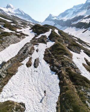 Kraig Adams Instagram - Visiting and hiking in Switzerland. This time to visit my friend Om and celebrate his birthday (his good dog @lego.beagle as well). The event took place at a hut on the 50 mile Tour De Dents Du Midi loop so I did both. This hike tested my experience with edge season snow lingering in the alps here. Video coming soon.