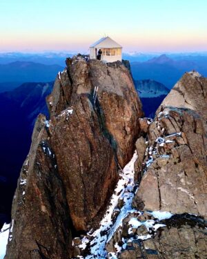 Kraig Adams Instagram - Overnight alone in the Three Fingers Lookout. Great bike and hike up to  overnight in the lookout. Parked and biked up 10 miles and hid my mountain bike near the trailhead. Didn’t see a single person and slept all alone in the hut. Little dusting of snow at the top. No spikes or equipment needed to ascend. Straightforward trail up to the ladders. No bugs, no wasps, no rain, no ice. Fall colors are just starting to change mid Oct.

Left the lookout at 7am after sunrise. Was a cold and windy night so happy I had the shelter instead of a tent. Super windy on the initial descent but quickly made my way back down to the trailhead and hidden bike. Riding the remaining 10 miles down was a nice time and saved so much time. Great hike.