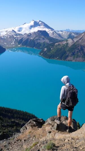 Kraig Adams Instagram - Hiking 20 miles to Panorama Ridge in BC Canada. Snagged a permit to camp overnight at Helm Creek and woke up early to get to the view point before anyone else. Bug, glaciers, bears and black tusk. Didn’t have enough footage for a full YouTube video so I’ll talk about it with the next one.