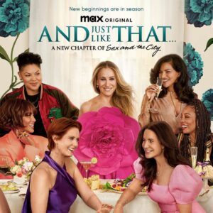 Kristin Davis Instagram - So excited to show you all our new season artwork! 

Pull up a chair, it’s going to be a feast. Season 2 of #AndJustLikeThat premieres June 22 on Max. #StreamOnMax