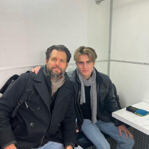 Kristoffer Polaha Instagram - Considering current events, I’ll keep the project a mystery for you to solve, but know this… my heart is so full of pride.

I can’t let the day go by without acknowledging my son’s WORLDWIDE professional debut! 

The chance to be on set for @micahmaxpolaha ‘s first day as a professional actor was a once in a lifetime opportunity made possible by @deathspa and @harlancoben and some key others. Thank you! 

Congratulations Micah Max! 

I love you!!