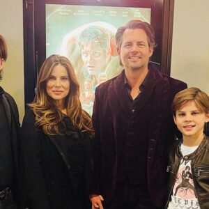 Kristoffer Polaha Instagram - The Polaha Family Circus was out in full force last night at @theshiftfilm world premiere. 

There isn’t a better way to celebrate a high point in life than with these wonderful people by my side. 

I am blessed. 
I am grateful. 

@juliannepolaha 
@calebpolaha 
@micahmaxpolaha 
@judepolaha 
I love you.